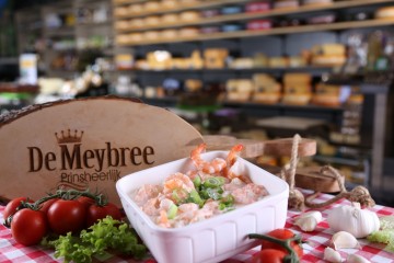 Garnalen salade van de meybree 