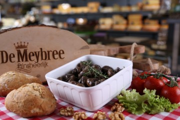 Gebraden Champignons van de meybree