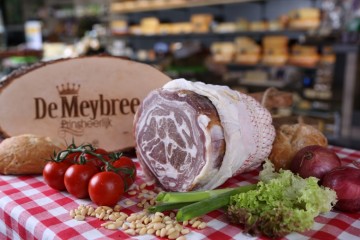 Pancetta ham van de meybree