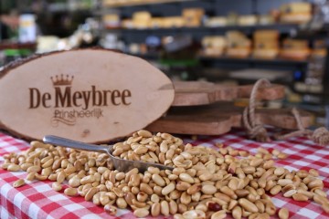 Gezouten pinda's van de meybree 