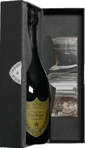 Mousserende Champagne Dom Pérignon Vintage 2000 Gift Box