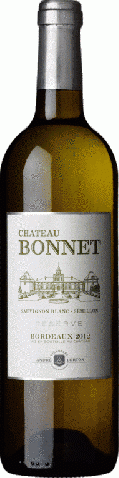 Witte wijn Chateau Bonnet Blanc Réserve 2012