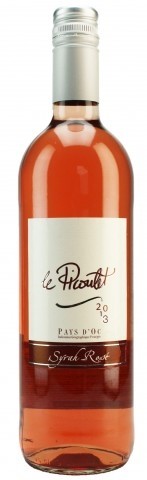 Rose wijn Le Picoulet Syrah Rosé