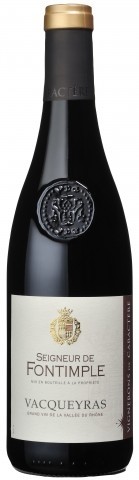 Rode wijn Vacqueyras Seigneur de Fontimple